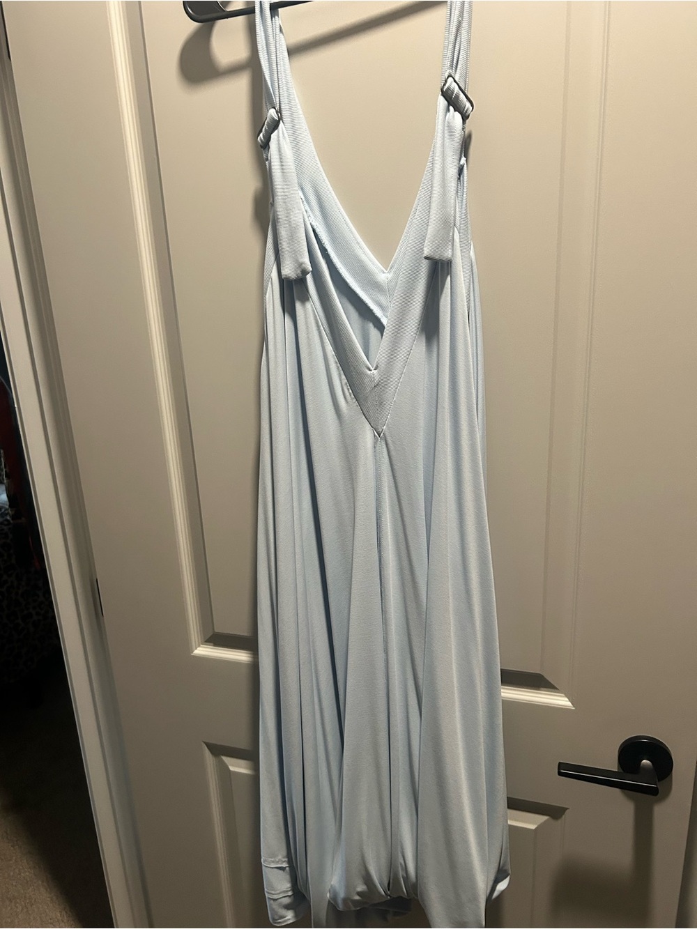 Free People Light Blue Flowing Jumpsuit Romper - Picture 4 of 4